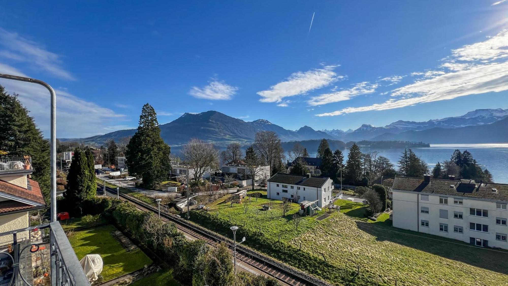 Boutique Apartment Lakeview Luzern 3 Esterno foto