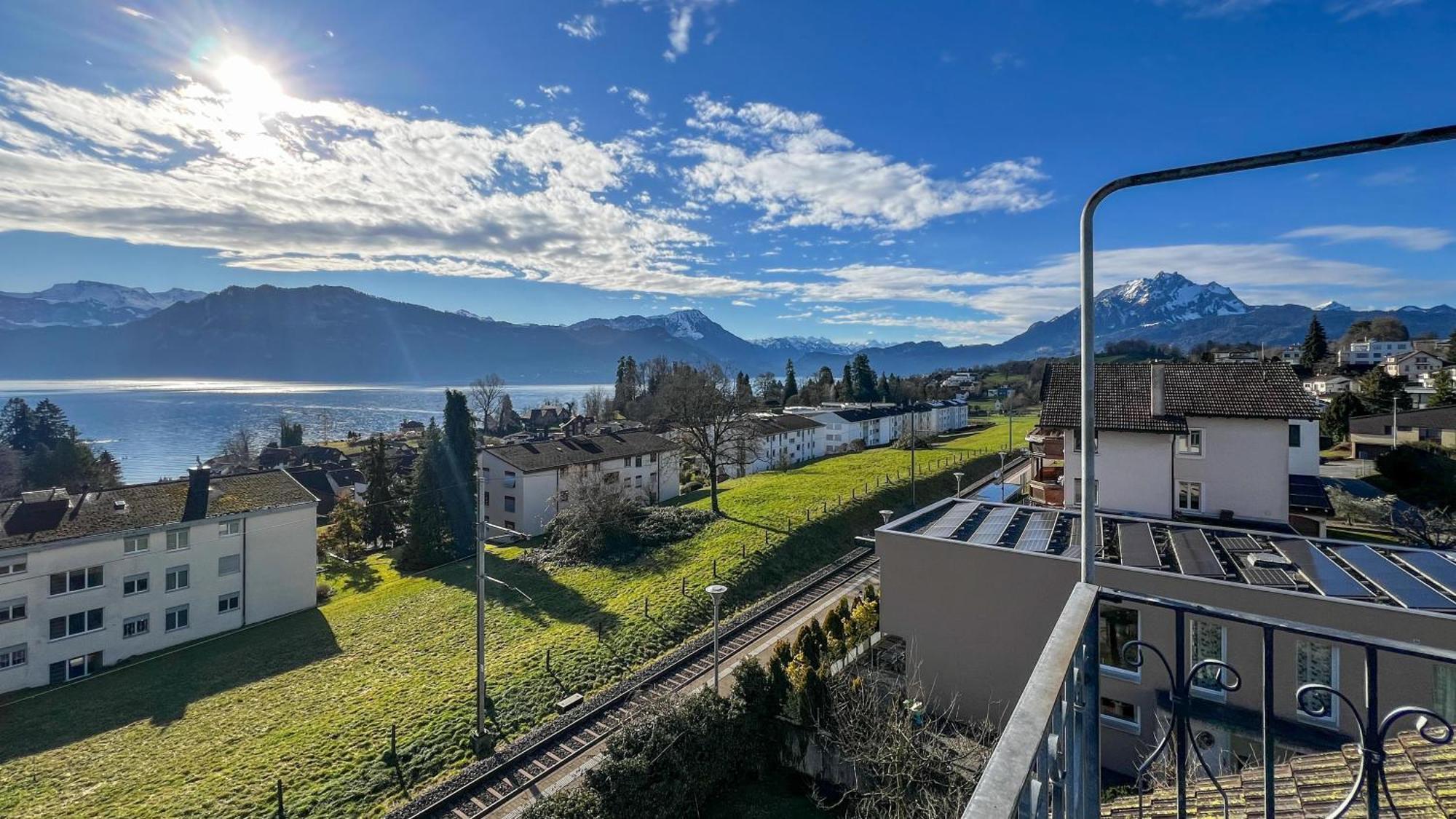 Boutique Apartment Lakeview Luzern 3 Esterno foto